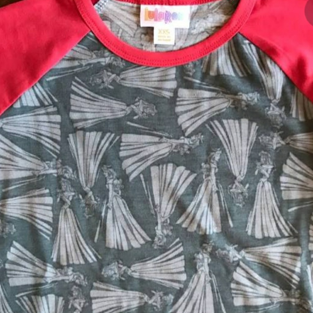LuLaRoe Small Randy Princess Aurora - Picture 5 of 6